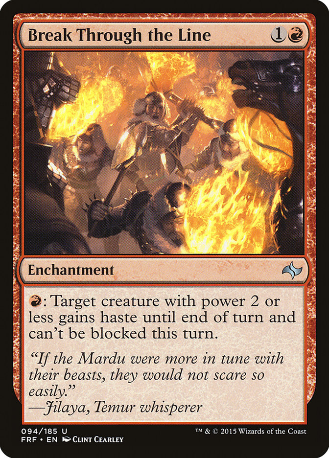 Break Through the Line [Fate Reforged] | Game Master's Emporium (The New GME)