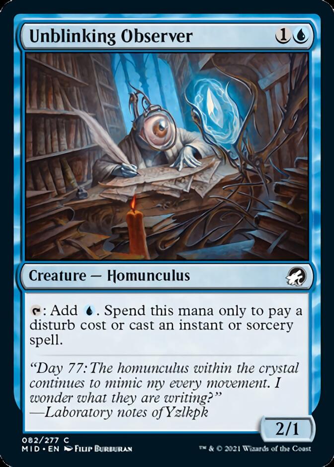 Unblinking Observer [Innistrad: Midnight Hunt] | Game Master's Emporium (The New GME)