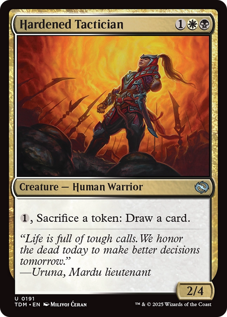 Hardened Tactician [Tarkir: Dragonstorm] | Game Master's Emporium (The New GME)