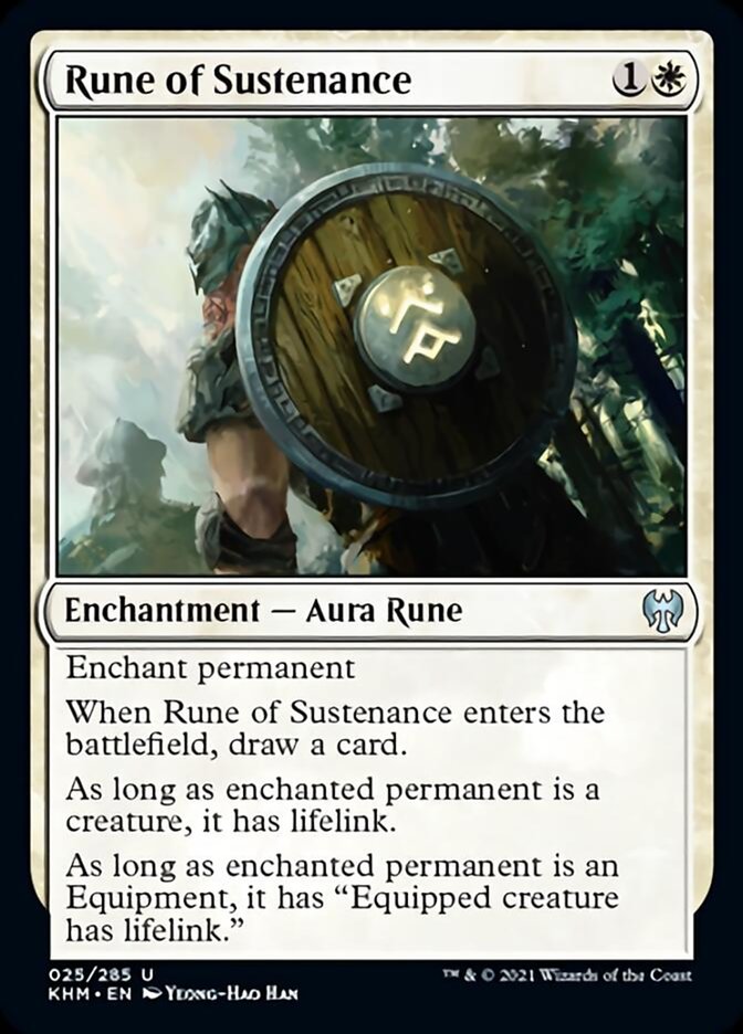 Rune of Sustenance [Kaldheim] | Game Master's Emporium (The New GME)
