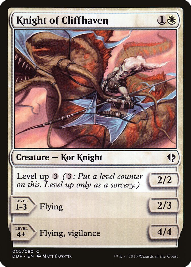Knight of Cliffhaven [Duel Decks: Zendikar vs. Eldrazi] | Game Master's Emporium (The New GME)