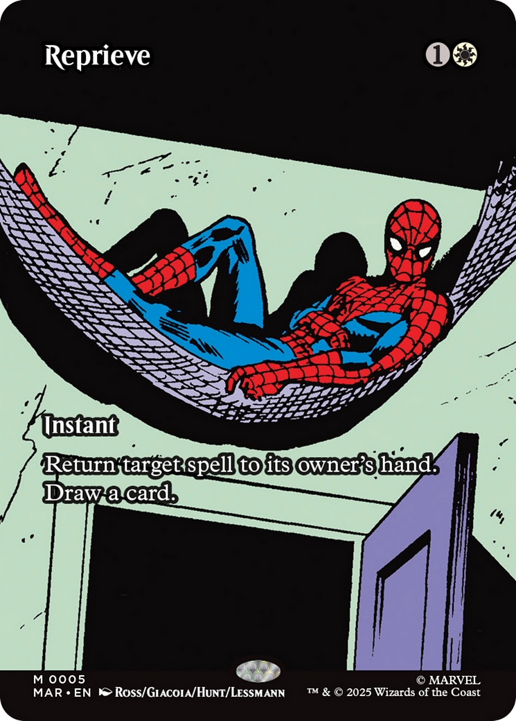 Reprieve (Borderless) [Marvel's Spider-Man: Eternal-Legal] | Game Master's Emporium (The New GME)
