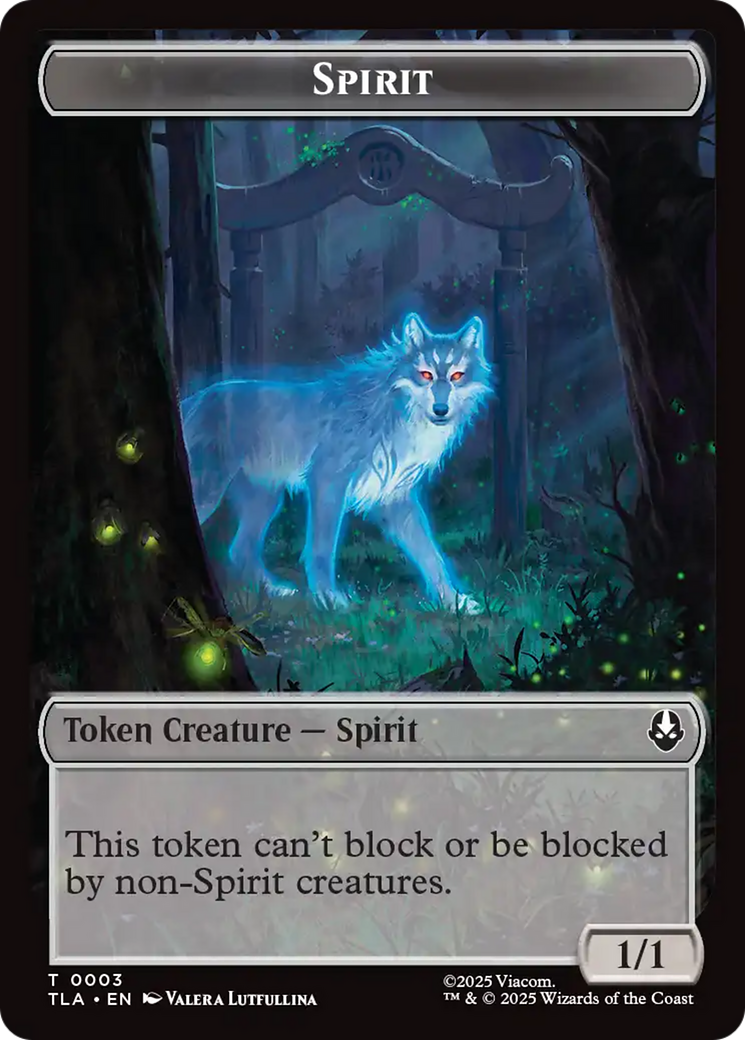 Ally (0007) // Spirit Double-Sided Token [Avatar: The Last Airbender Tokens] | Game Master's Emporium (The New GME)