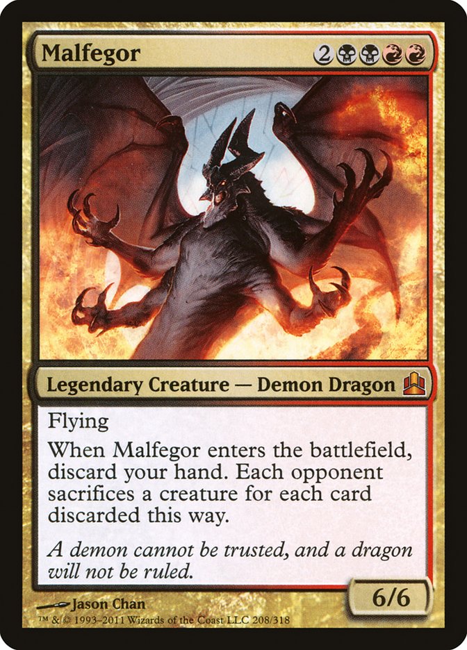 Malfegor [Commander 2011] | Game Master's Emporium (The New GME)