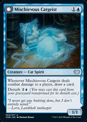 Mischievous Catgeist // Catlike Curiosity [Innistrad: Crimson Vow] | Game Master's Emporium (The New GME)