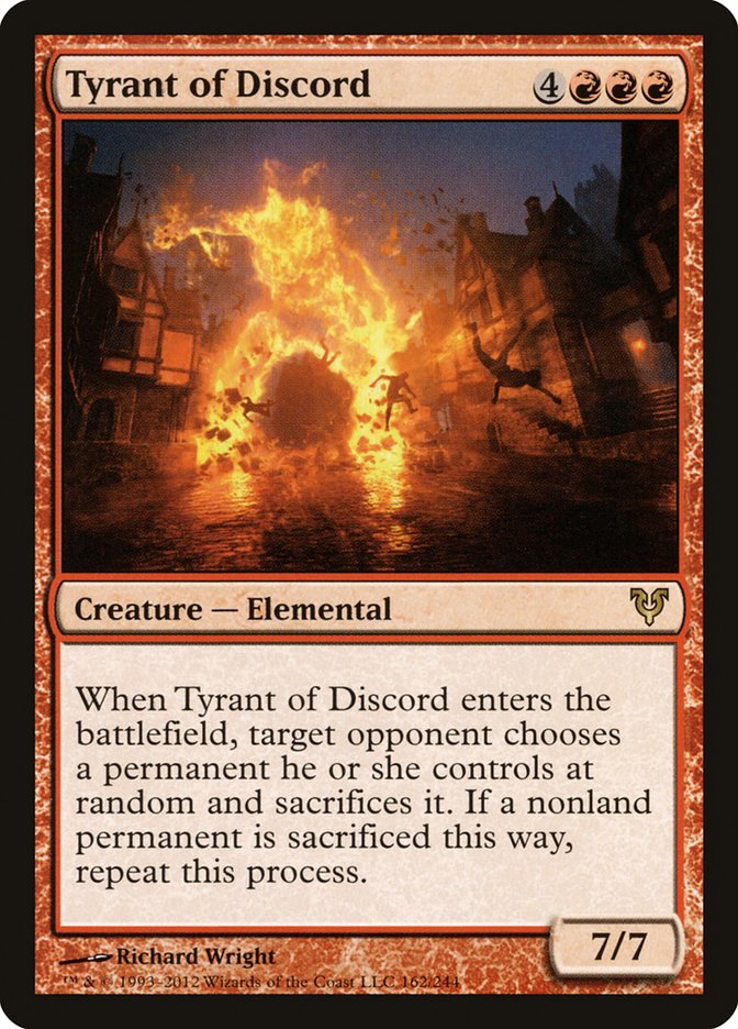 Tyrant of Discord [Avacyn Restored] | Game Master's Emporium (The New GME)