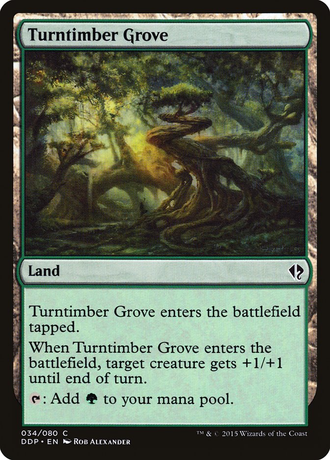 Turntimber Grove [Duel Decks: Zendikar vs. Eldrazi] | Game Master's Emporium (The New GME)