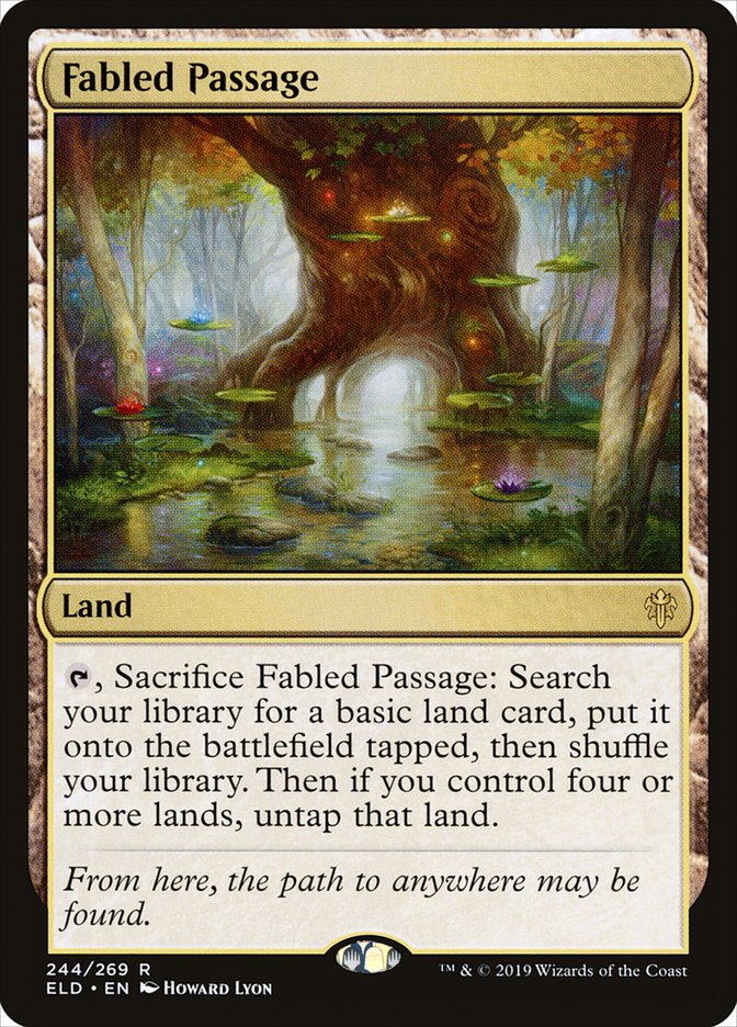 Fabled Passage [Throne of Eldraine] | Game Master's Emporium (The New GME)