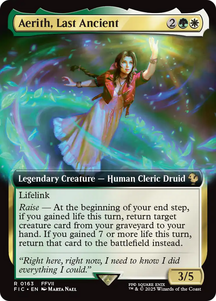 Aerith's Curaga Magic - Heroic Intervention [Secret Lair Drop Series] | Game Master's Emporium (The New GME)