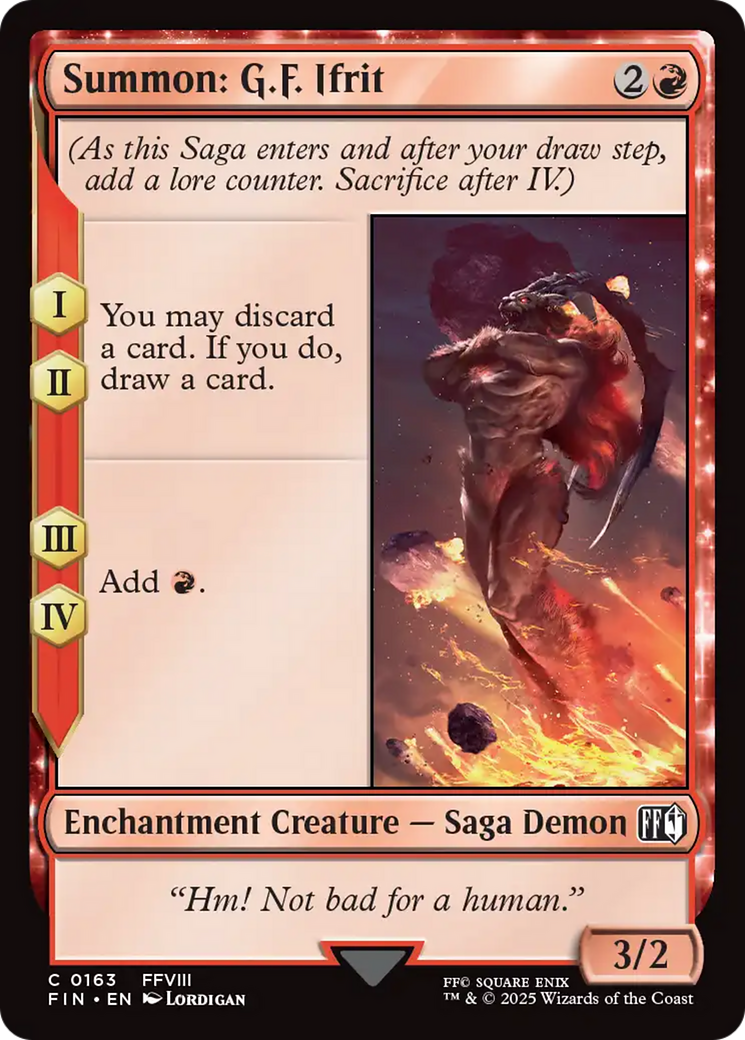 Summon: G.F. Ifrit [FINAL FANTASY] | Game Master's Emporium (The New GME)