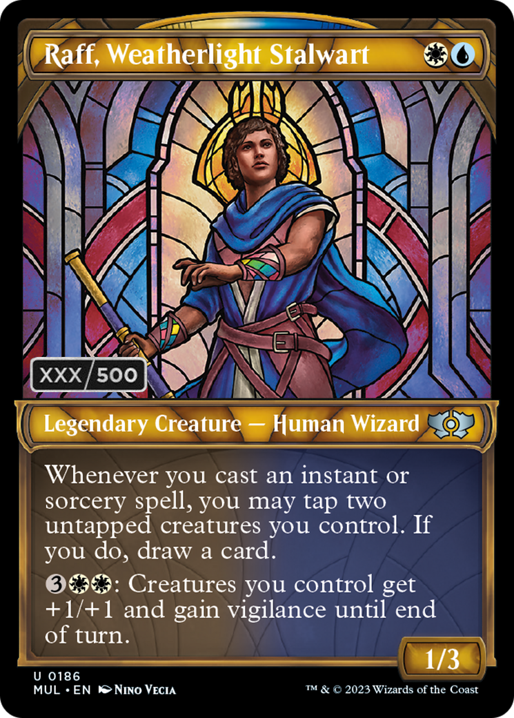 Raff, Weatherlight Stalwart (Serialized) [Multiverse Legends] | Game Master's Emporium (The New GME)