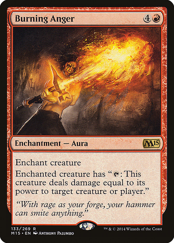 Burning Anger [Magic 2015] | Game Master's Emporium (The New GME)