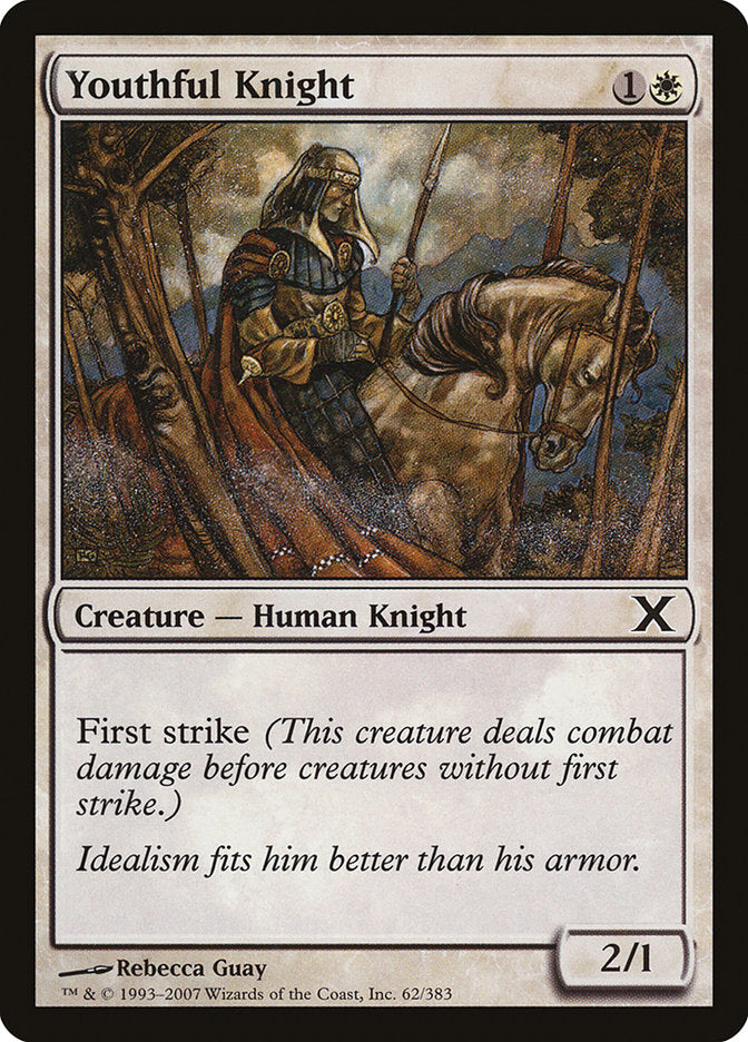 Youthful Knight [Tenth Edition] | Game Master's Emporium (The New GME)