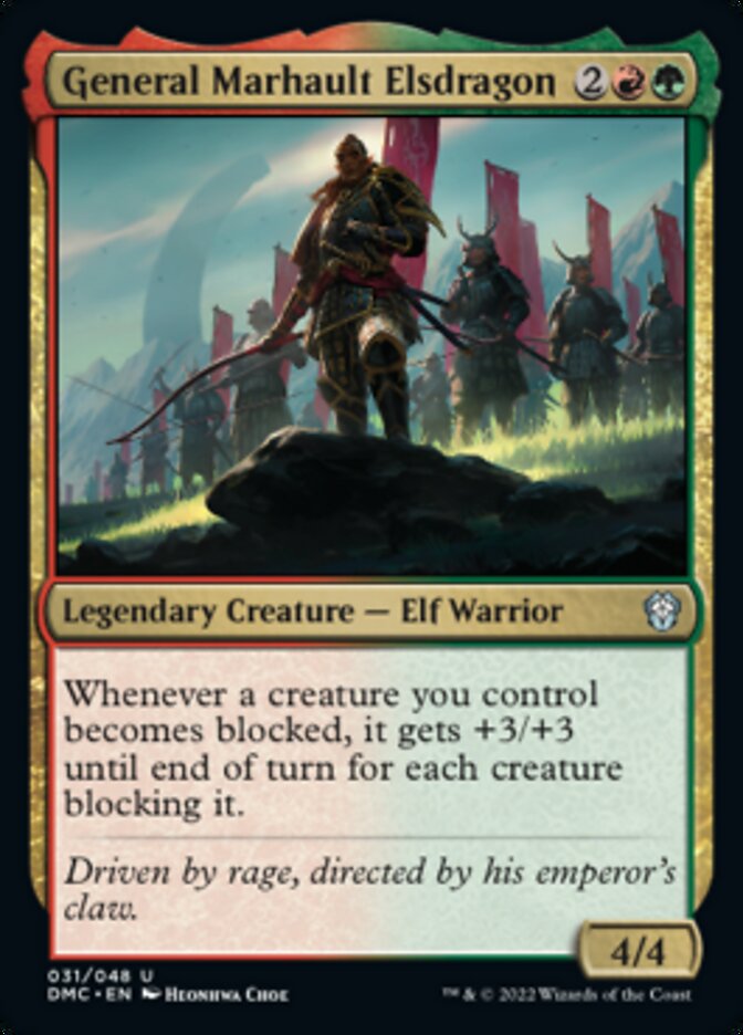 General Marhault Elsdragon [Dominaria United Commander] | Game Master's Emporium (The New GME)