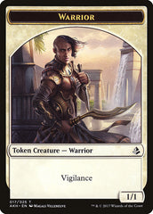 Dreamstealer // Warrior Double-Sided Token [Hour of Devastation Tokens] | Game Master's Emporium (The New GME)