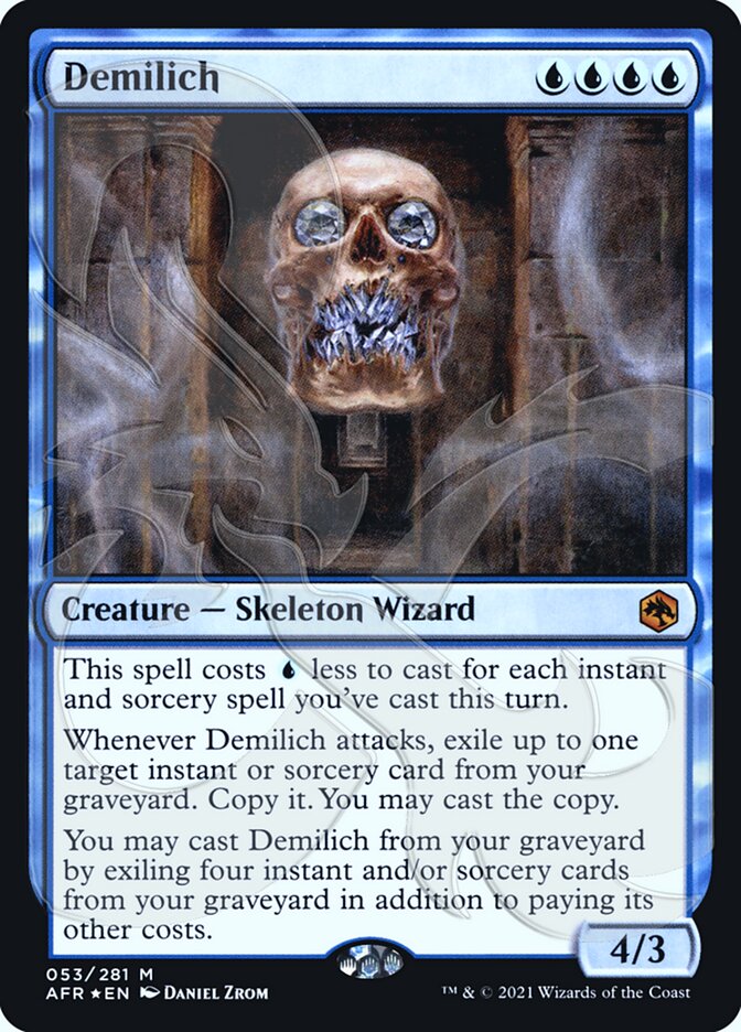 Demilich (Ampersand Promo) [Dungeons & Dragons: Adventures in the Forgotten Realms Promos] | Game Master's Emporium (The New GME)