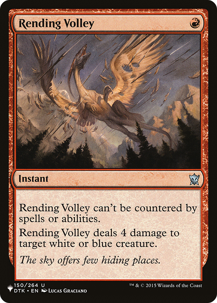 Rending Volley [The List] | Game Master's Emporium (The New GME)