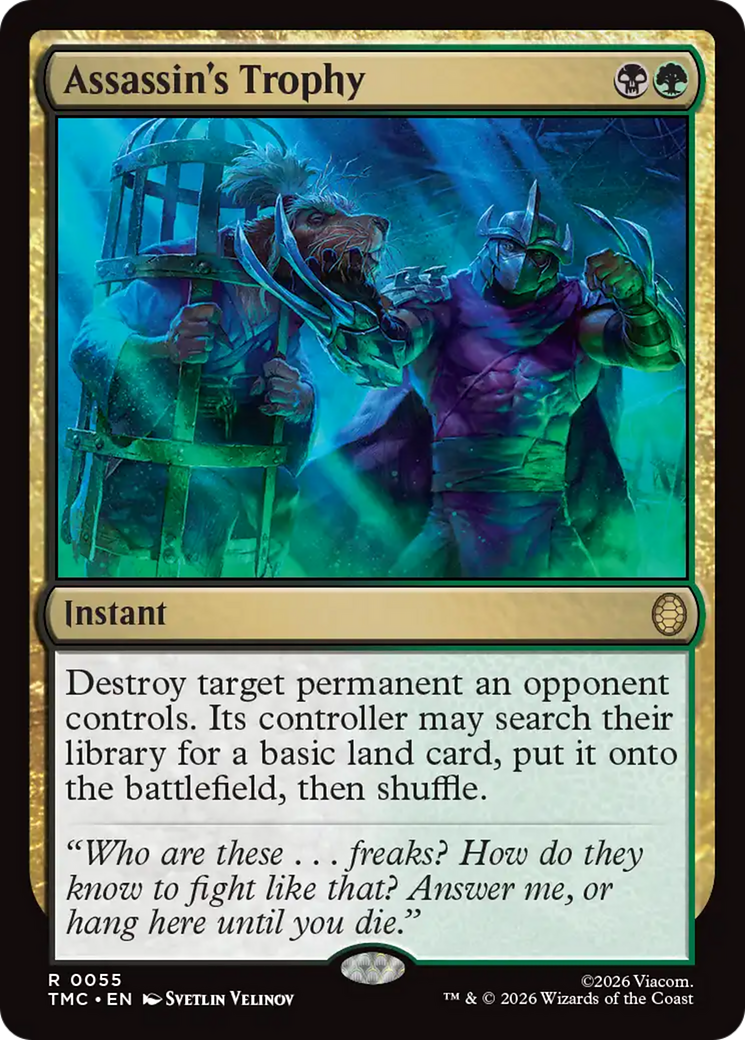 Assassin's Trophy [Teenage Mutant Ninja Turtles Commander] | Game Master's Emporium (The New GME)