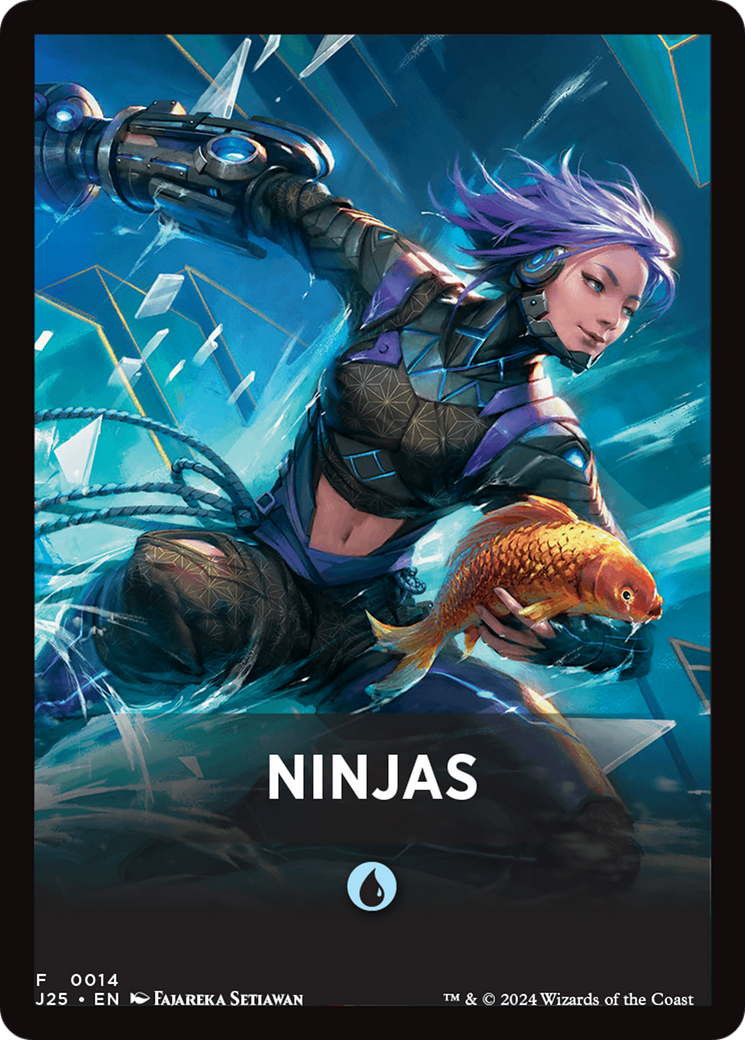 Ninjas Theme Card [Foundations Jumpstart Front Cards] | Game Master's Emporium (The New GME)