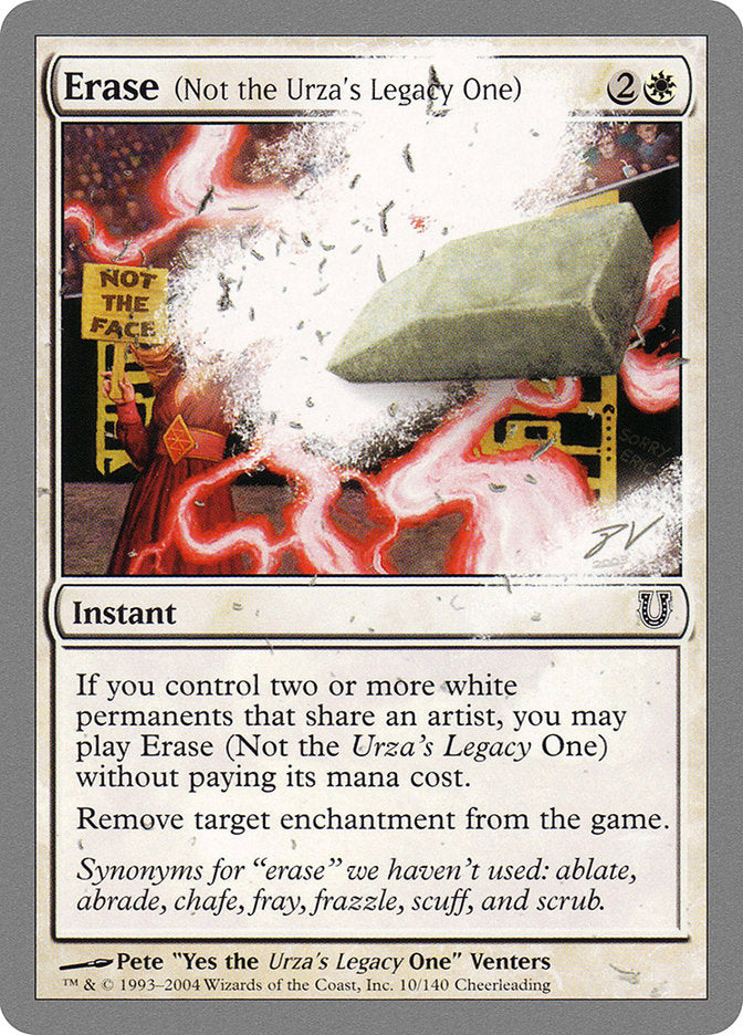 Erase (Not the Urza's Legacy One) [Unhinged] | Game Master's Emporium (The New GME)