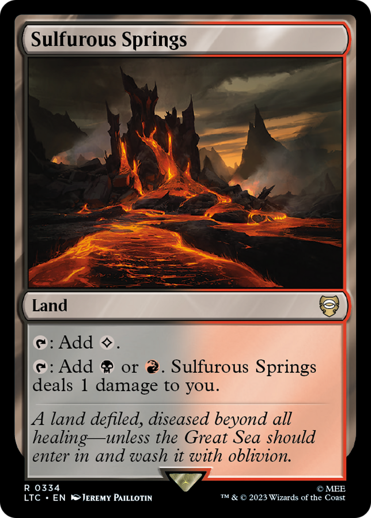 Sulfurous Springs [The Lord of the Rings: Tales of Middle-Earth Commander] | Game Master's Emporium (The New GME)