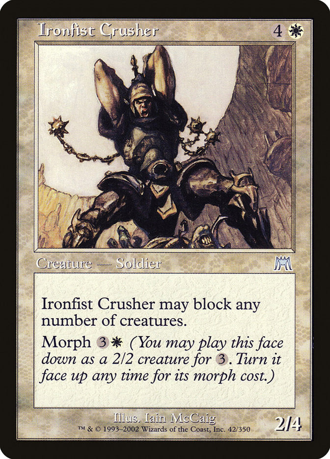 Ironfist Crusher [Onslaught] | Game Master's Emporium (The New GME)