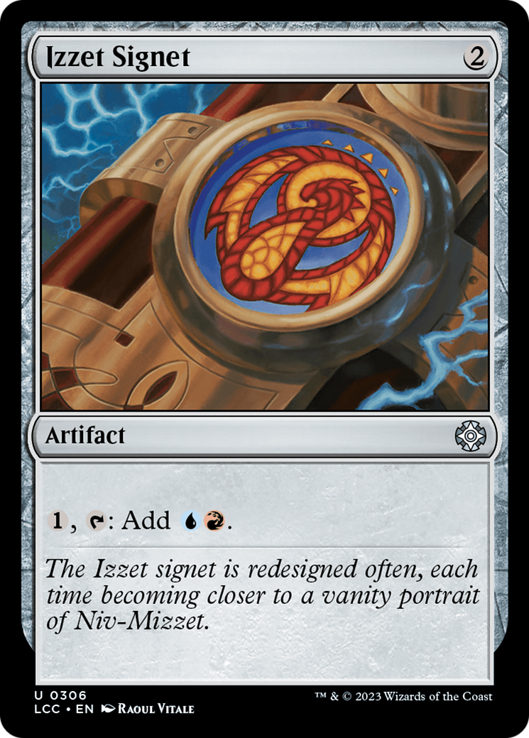 Izzet Signet [The Lost Caverns of Ixalan Commander] | Game Master's Emporium (The New GME)