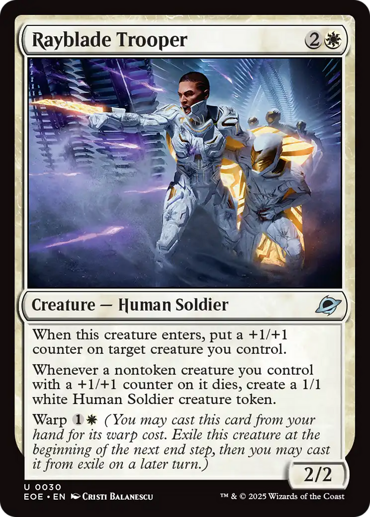 Rayblade Trooper [Edge of Eternities] | Game Master's Emporium (The New GME)
