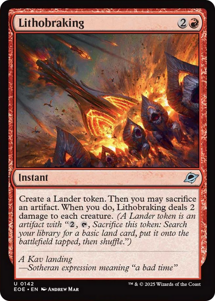 Lithobraking [Edge of Eternities] | Game Master's Emporium (The New GME)