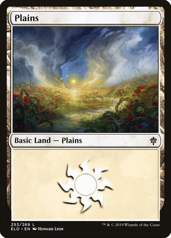 Plains (253) [Throne of Eldraine] | Game Master's Emporium (The New GME)