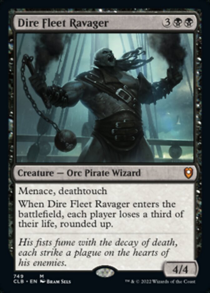 Dire Fleet Ravager [Commander Legends: Battle for Baldur's Gate] | Game Master's Emporium (The New GME)