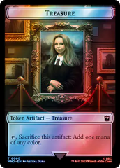 Soldier // Treasure (0060) Double-Sided Token (Surge Foil) [Doctor Who Tokens] | Game Master's Emporium (The New GME)