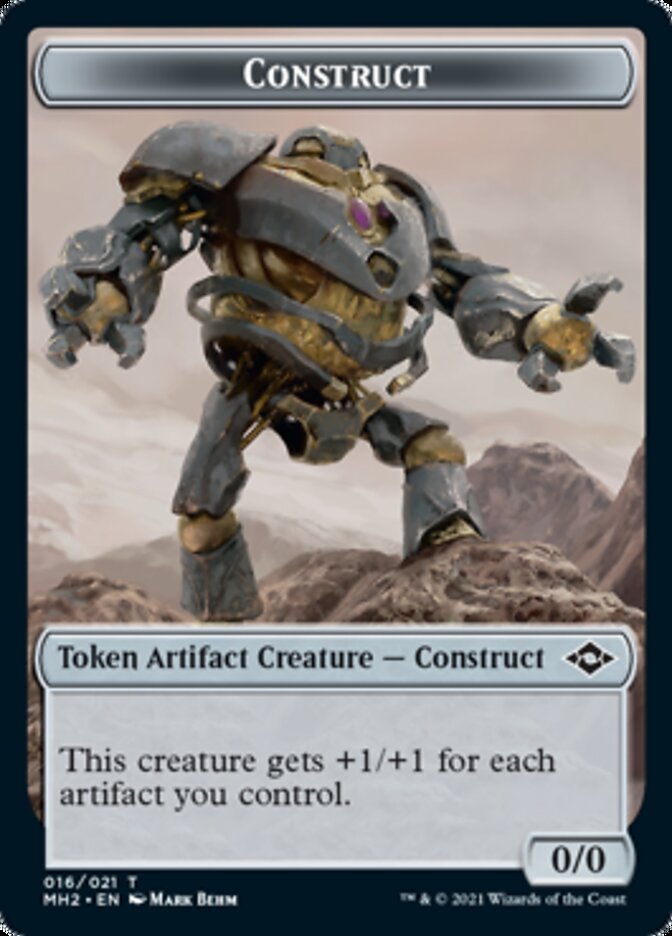Construct // Food (18) Double-Sided Token [Modern Horizons 2 Tokens] | Game Master's Emporium (The New GME)
