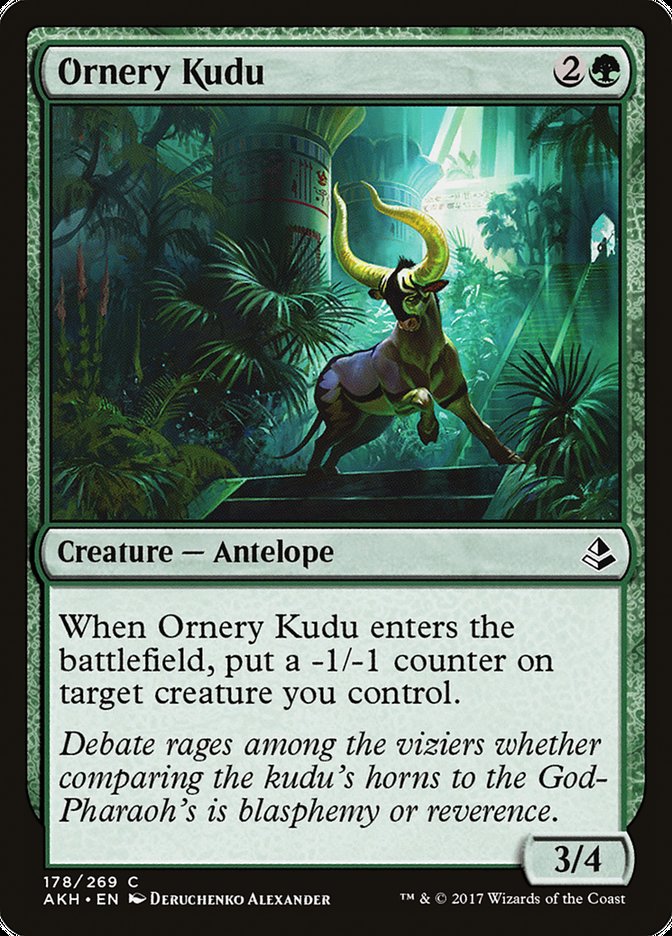 Ornery Kudu [Amonkhet] | Game Master's Emporium (The New GME)