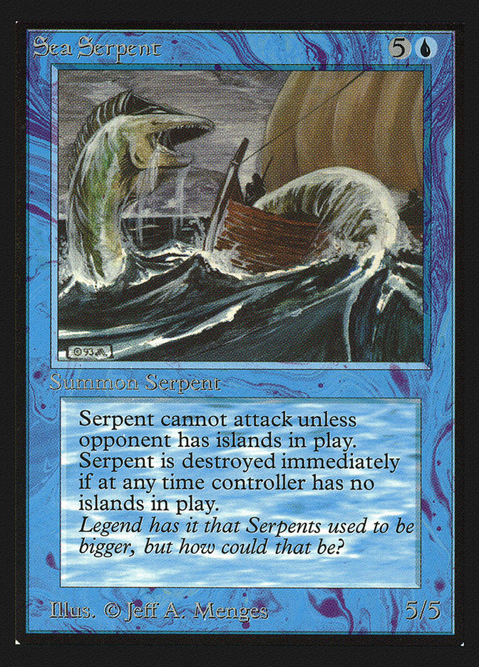 Sea Serpent [International Collectors' Edition] | Game Master's Emporium (The New GME)