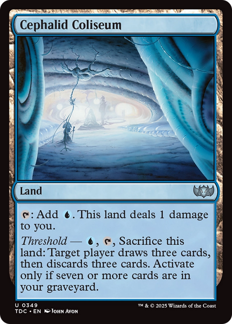 Cephalid Coliseum [Tarkir: Dragonstorm Commander] | Game Master's Emporium (The New GME)