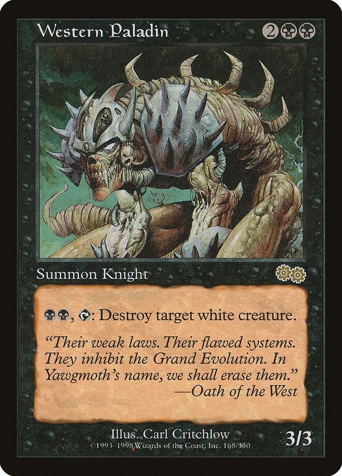 Western Paladin [Urza's Saga] | Game Master's Emporium (The New GME)
