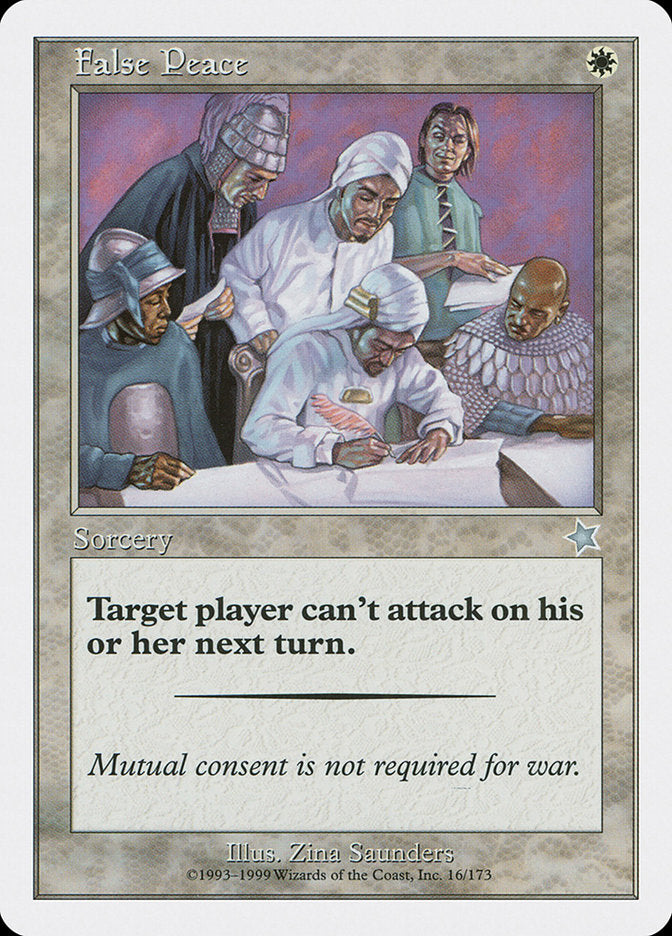 False Peace [Starter 1999] | Game Master's Emporium (The New GME)