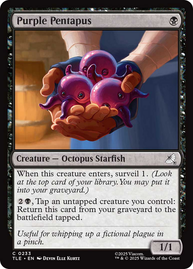 Purple Pentapus [Avatar: The Last Airbender: Eternal-Legal] | Game Master's Emporium (The New GME)