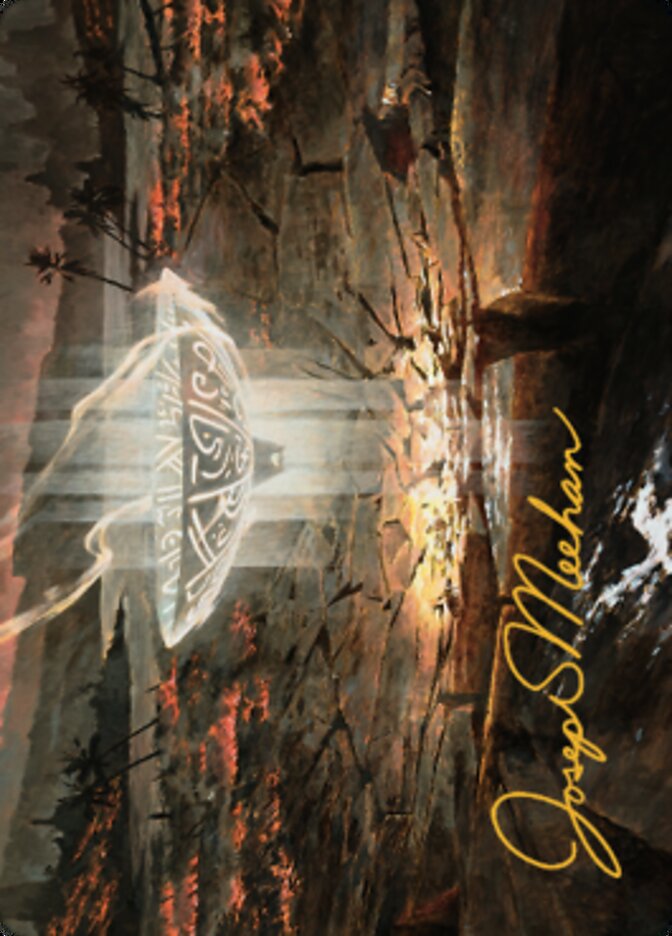 Urza's Sylex Art Card (Gold-Stamped Signature) [The Brothers' War Art Series] | Game Master's Emporium (The New GME)