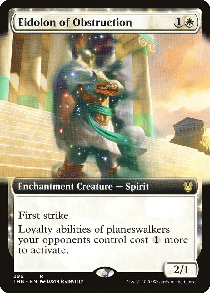 Eidolon of Obstruction (Extended Art) [Theros Beyond Death] | Game Master's Emporium (The New GME)