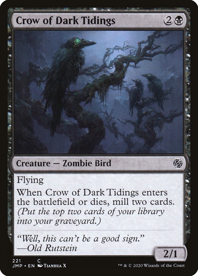 Crow of Dark Tidings [Jumpstart] | Game Master's Emporium (The New GME)