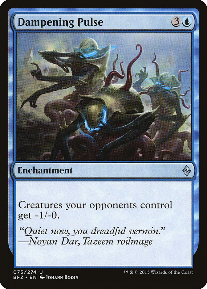 Dampening Pulse [Battle for Zendikar] | Game Master's Emporium (The New GME)