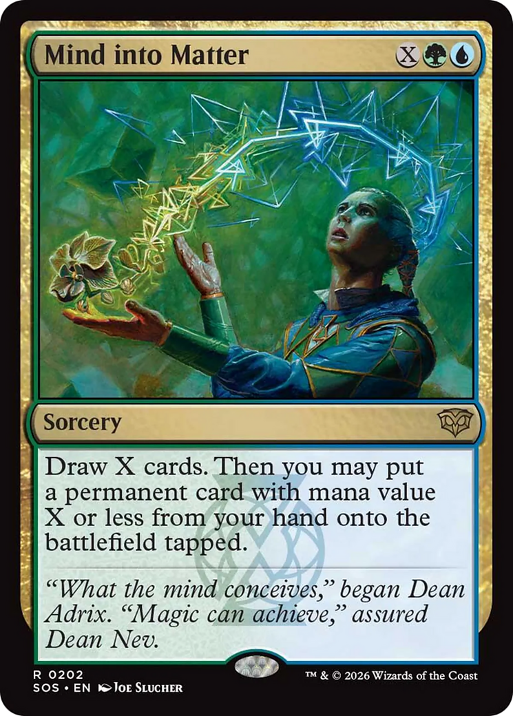 Mind into Matter [Secrets of Strixhaven] | Game Master's Emporium (The New GME)
