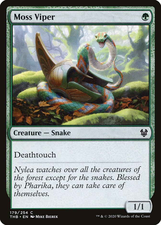 Moss Viper [Theros Beyond Death] | Game Master's Emporium (The New GME)
