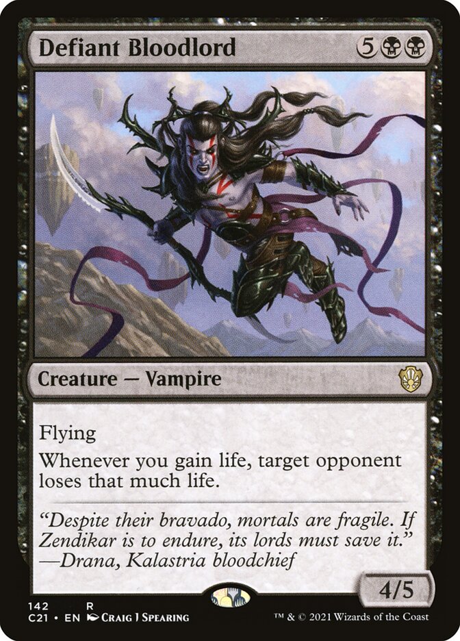 Defiant Bloodlord [Commander 2021] | Game Master's Emporium (The New GME)