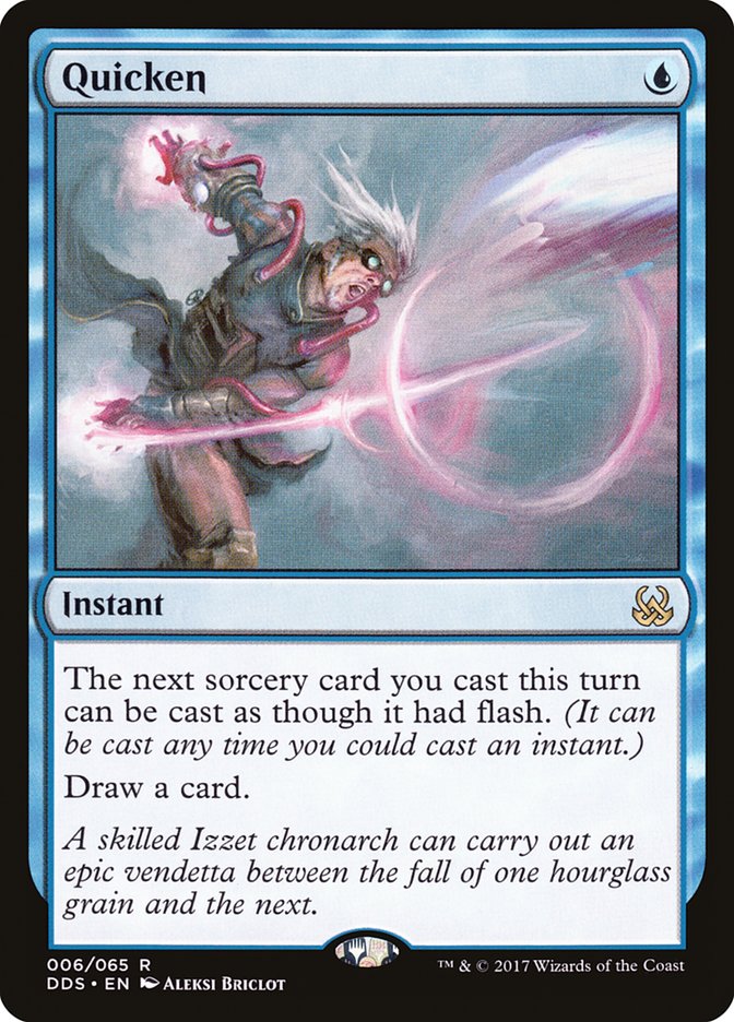 Quicken [Duel Decks: Mind vs. Might] | Game Master's Emporium (The New GME)