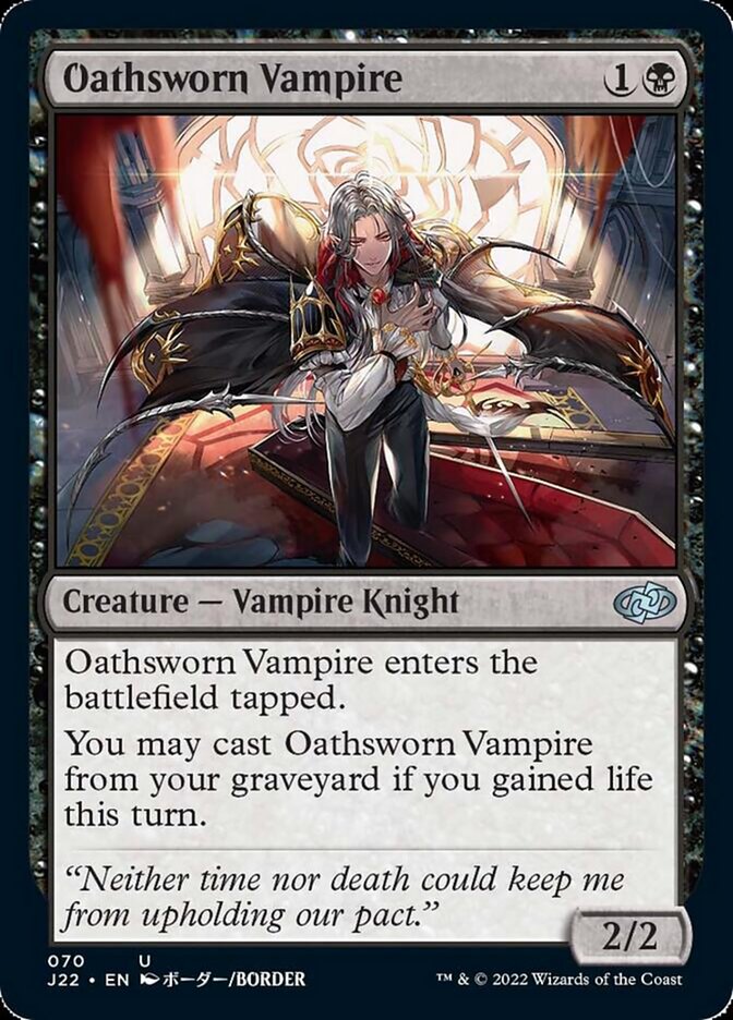 Oathsworn Vampire [Jumpstart 2022] | Game Master's Emporium (The New GME)