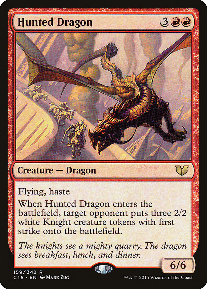 Hunted Dragon [Commander 2015] | Game Master's Emporium (The New GME)