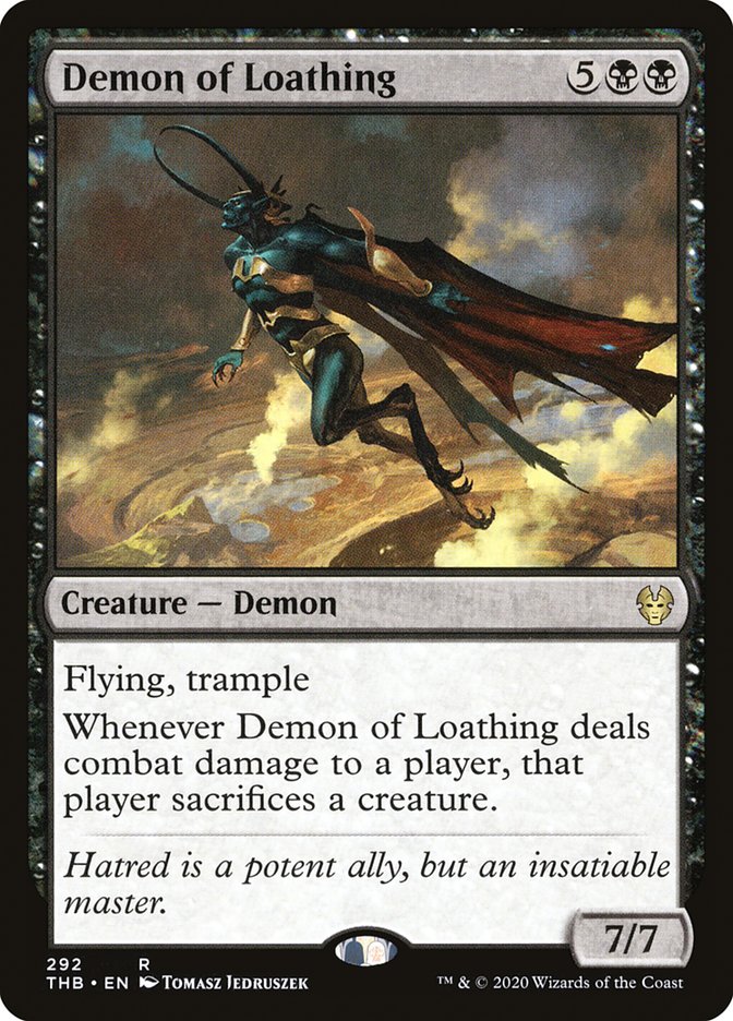 Demon of Loathing [Theros Beyond Death] | Game Master's Emporium (The New GME)